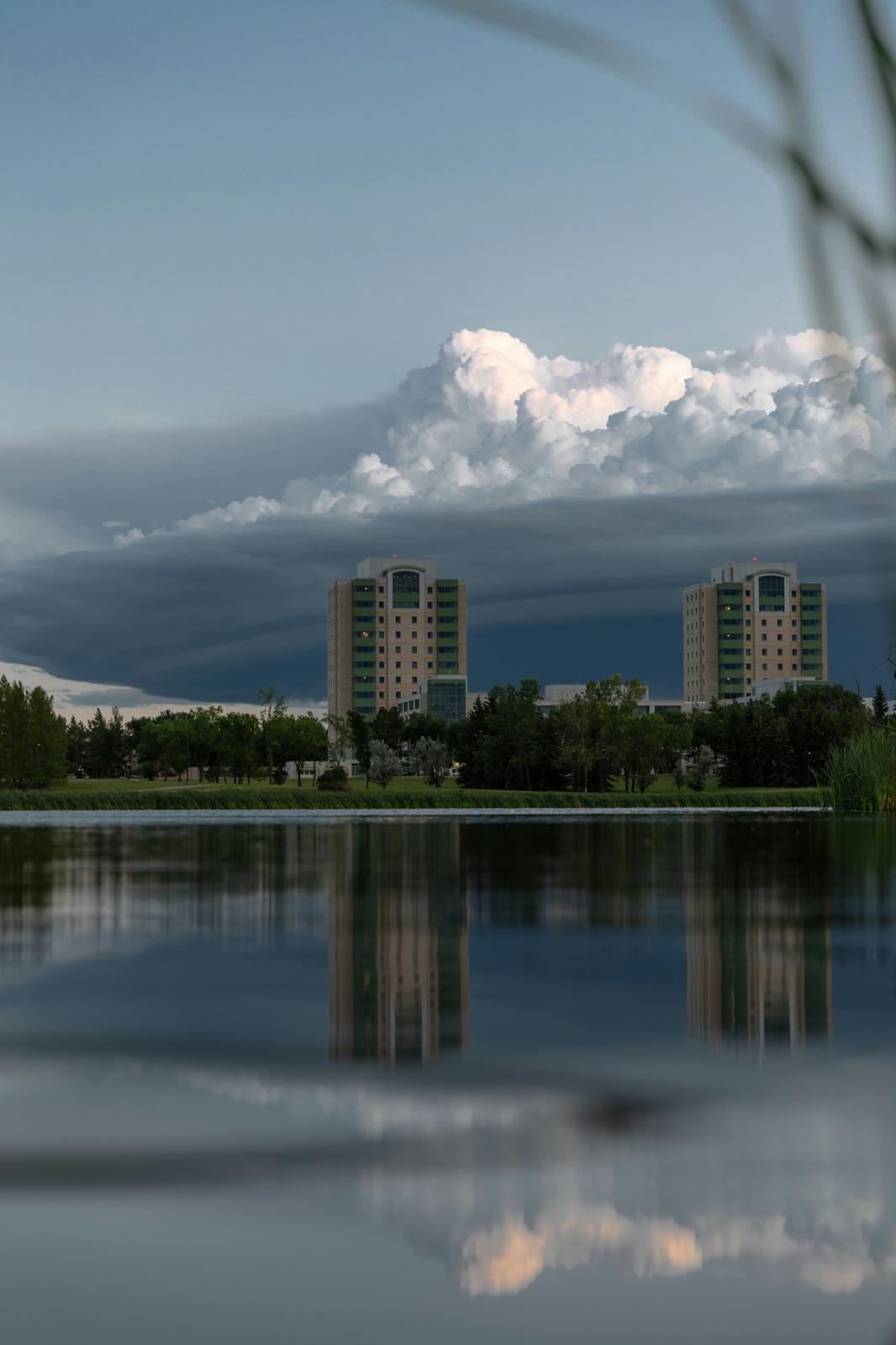 Wascana Lake reflection, Regina SK
